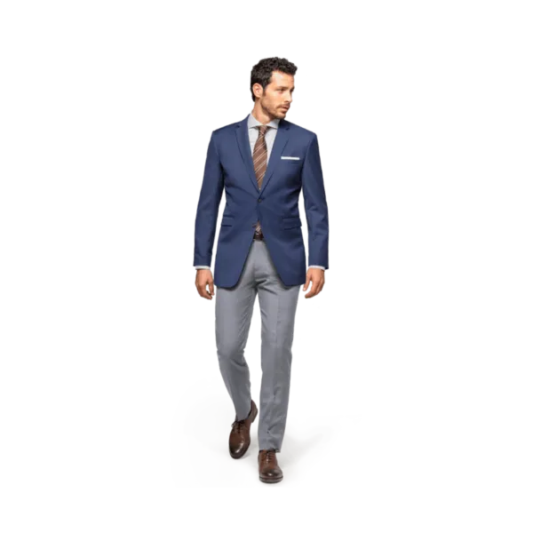 Free Style Man Grey Suit