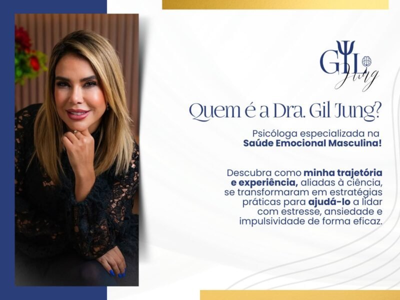 Psicóloga Gil Jung | Psicóloga para Homens em São Paulo