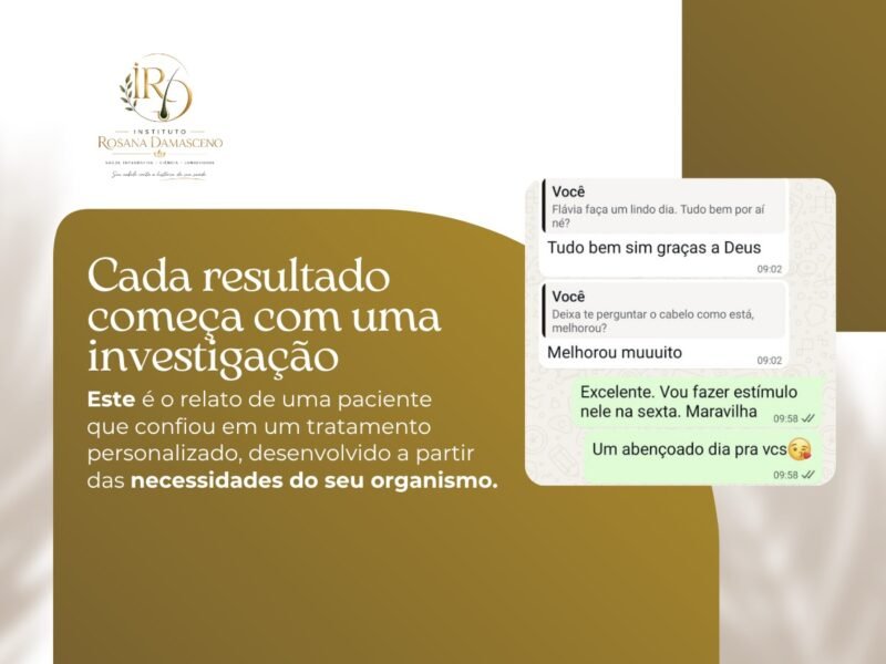 Dra. Rosana Damasceno | Especialista em Queda Capilar e Terapia Capilar