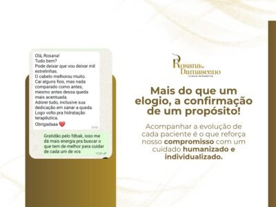 Dra. Rosana Damasceno | Especialista em Queda Capilar e Terapia Capilar