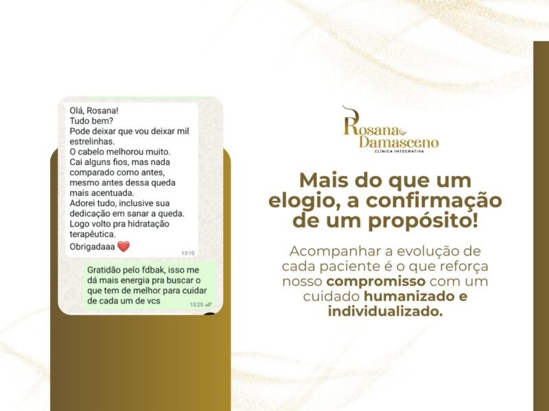 Dra. Rosana Damasceno | Especialista em Queda Capilar e Terapia Capilar